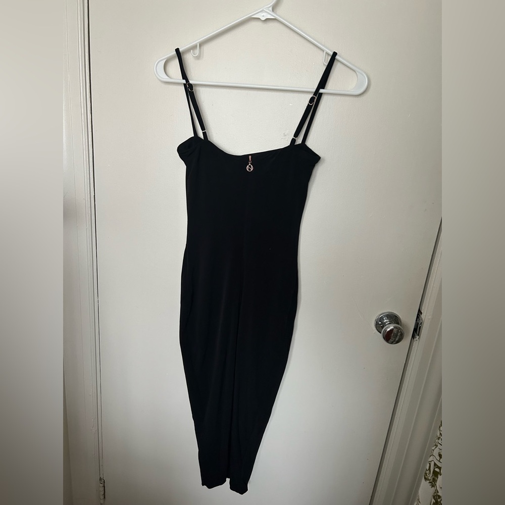 NET Nookie Charlize Black Women's Midi Dress Medium - Picture 5 of 6